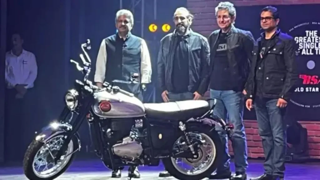 BSA Gold Star 650: Anand Mahindra launches motorcycle priced at Rs 2.99 lakh